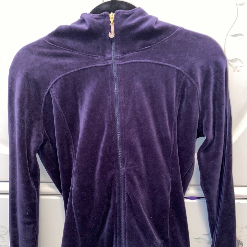 Cute juicy couture hooded zip up sweatshirt